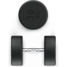 Гантель круглая UNIX FIT PRO обрезиненная 30 кг, 2 шт. DBRND30PBKx2
