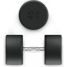Гантель круглая UNIX FIT PRO обрезиненная 45 кг, 2 шт. DBRND45PBKx2