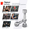 Гантель UNIX FIT PRO круглая хромированная 1 кг, 2 шт. DBRND1PCEx2