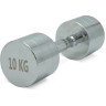 Гантель UNIX FIT PRO круглая хромированная 10 кг DBRND10PCE